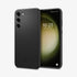 ACS05609 - Galaxy S23 Ultra Case Thin Fit in black showing the back